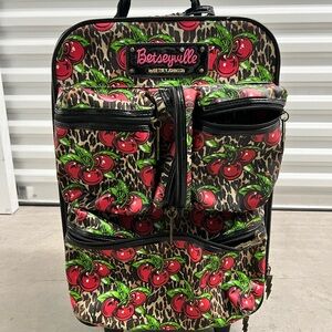 Betseyville Cherry Print Luggage